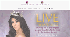 Desktop Screenshot of misscalifornialatina.com
